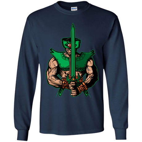 T-Shirts Navy / YS Evil Eye Youth Long Sleeve T-Shirt