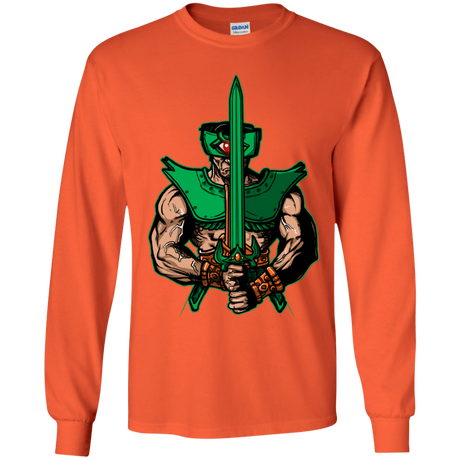 T-Shirts Orange / YS Evil Eye Youth Long Sleeve T-Shirt