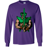 T-Shirts Purple / YS Evil Eye Youth Long Sleeve T-Shirt
