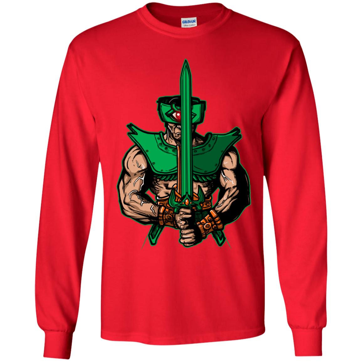 T-Shirts Red / YS Evil Eye Youth Long Sleeve T-Shirt