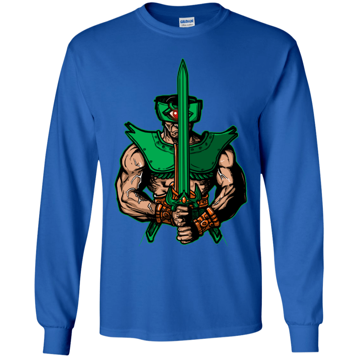 T-Shirts Royal / YS Evil Eye Youth Long Sleeve T-Shirt