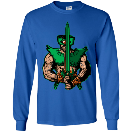 T-Shirts Royal / YS Evil Eye Youth Long Sleeve T-Shirt