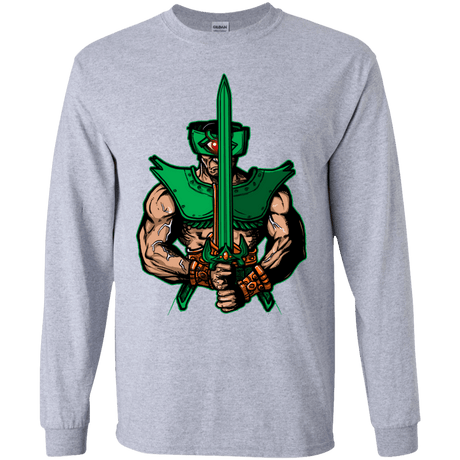 T-Shirts Sport Grey / YS Evil Eye Youth Long Sleeve T-Shirt
