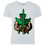 T-Shirts Heather White / YXS Evil Eye Youth Triblend T-Shirt