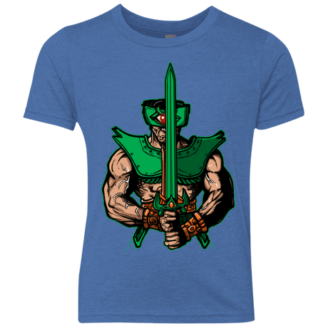T-Shirts Vintage Royal / YXS Evil Eye Youth Triblend T-Shirt