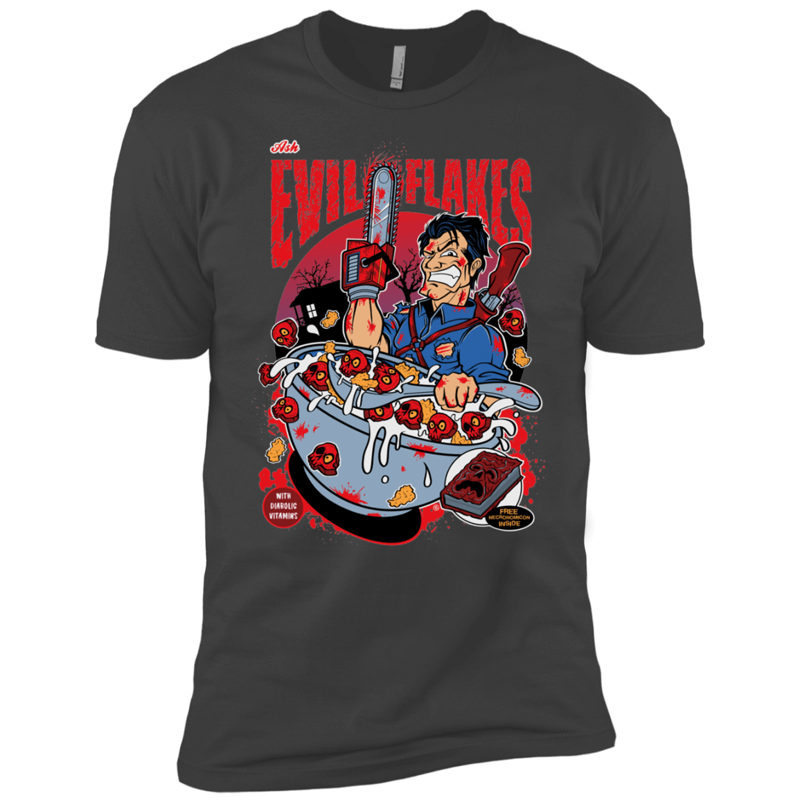 T-Shirts Heavy Metal / YXS Evil Flakes Boys Premium T-Shirt