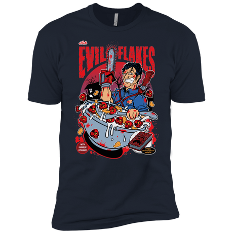 T-Shirts Midnight Navy / YXS Evil Flakes Boys Premium T-Shirt