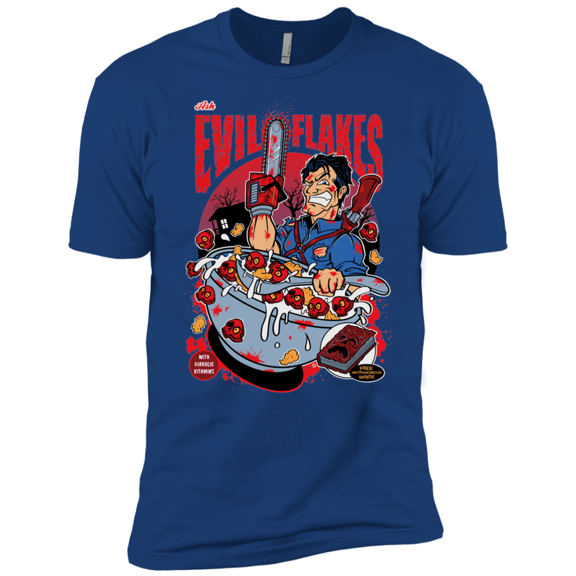 T-Shirts Royal / YXS Evil Flakes Boys Premium T-Shirt