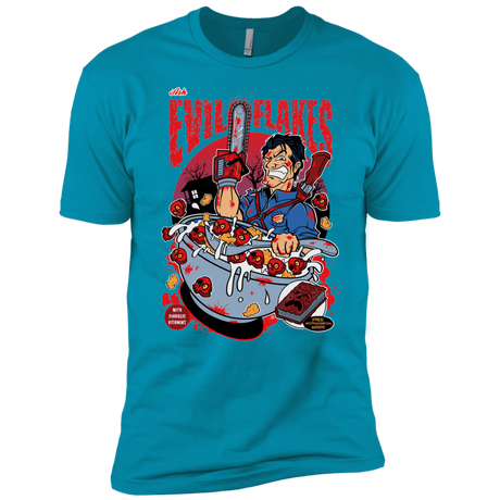 T-Shirts Turquoise / YXS Evil Flakes Boys Premium T-Shirt