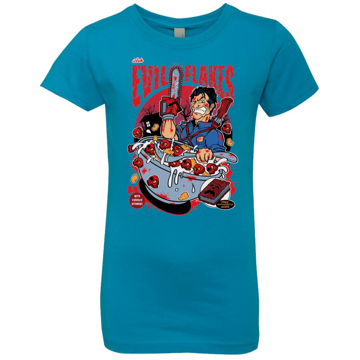 Evil Flakes Girls Premium T-Shirt