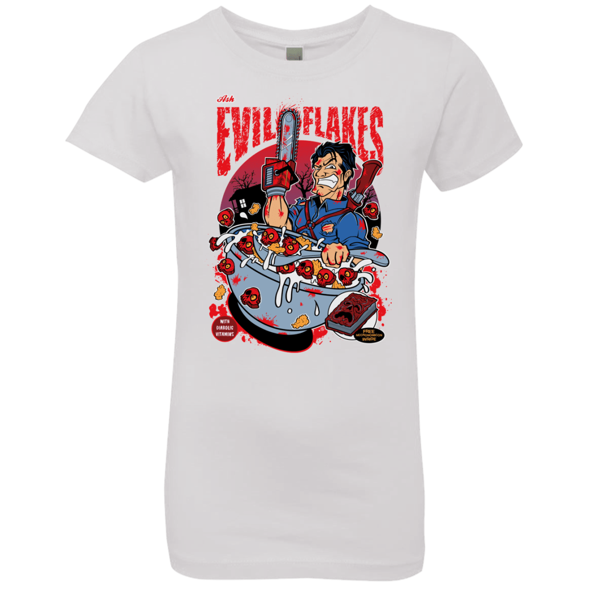 Evil Flakes Girls Premium T-Shirt