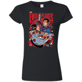 T-Shirts Black / S Evil Flakes Junior Slimmer-Fit T-Shirt