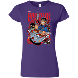 T-Shirts Purple / S Evil Flakes Junior Slimmer-Fit T-Shirt
