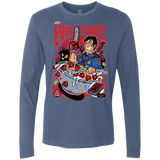 T-Shirts Indigo / S Evil Flakes Men's Premium Long Sleeve