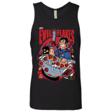 T-Shirts Black / S Evil Flakes Men's Premium Tank Top