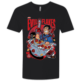 T-Shirts Black / X-Small Evil Flakes Men's Premium V-Neck