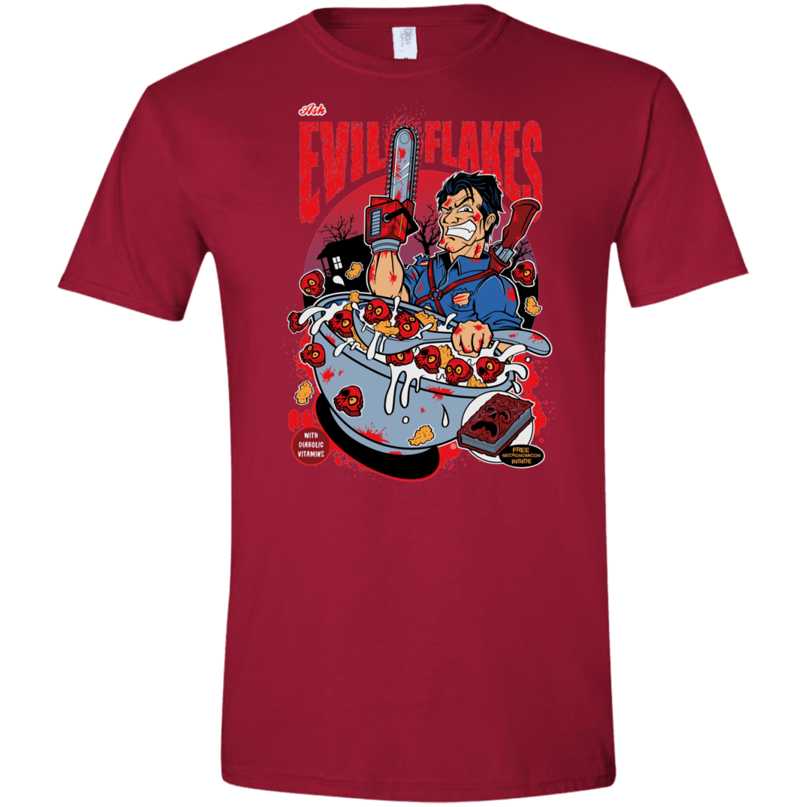 Evil Flakes Men's Semi-Fitted Softstyle