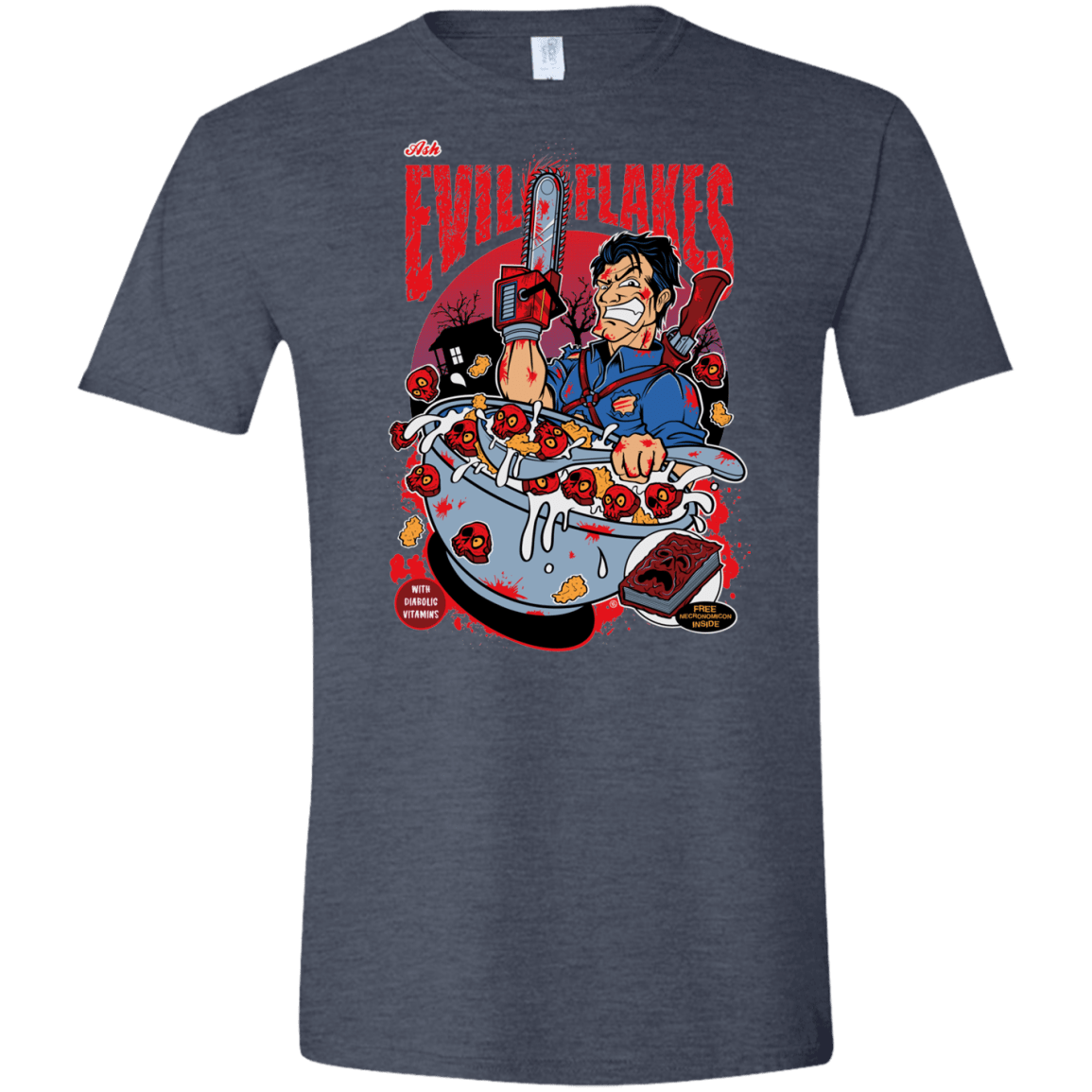 Evil Flakes Men's Semi-Fitted Softstyle