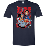 T-Shirts Navy / X-Small Evil Flakes Men's Semi-Fitted Softstyle