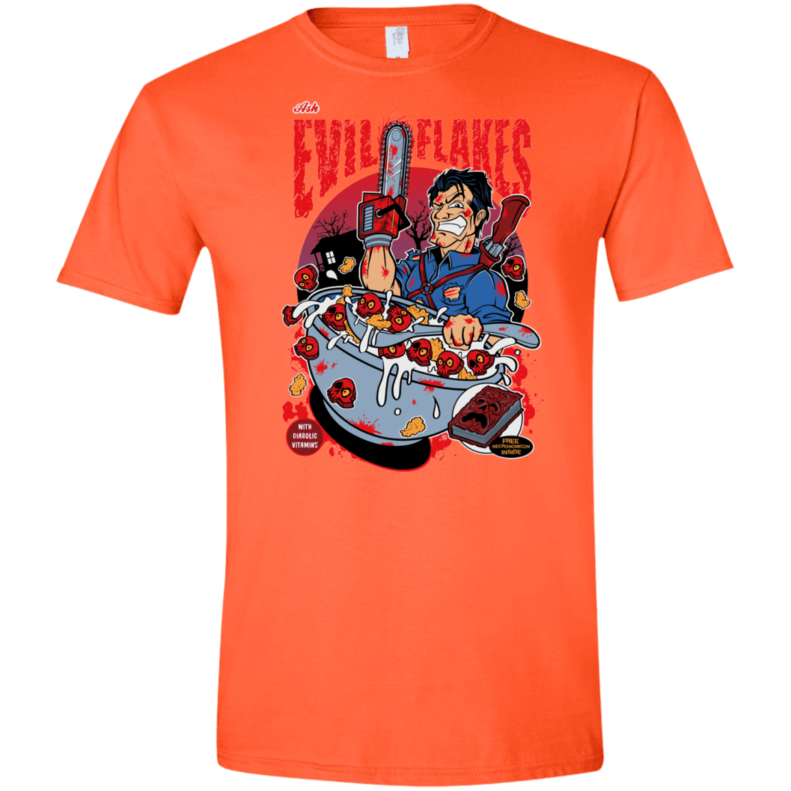 Evil Flakes Men's Semi-Fitted Softstyle