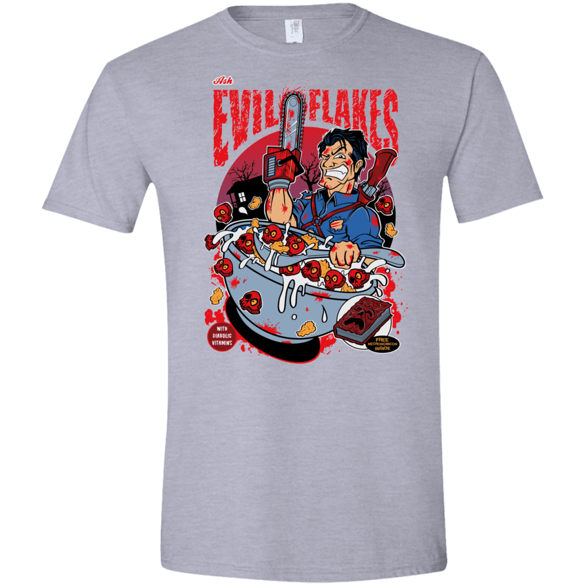 Evil Flakes Men's Semi-Fitted Softstyle