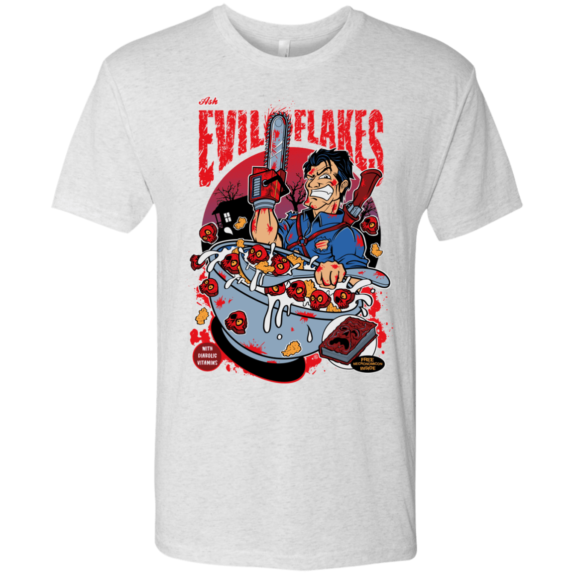 Evil Flakes Men's Triblend T-Shirt