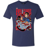 T-Shirts Vintage Navy / S Evil Flakes Men's Triblend T-Shirt