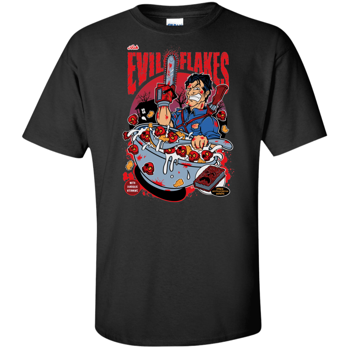 Evil Flakes Tall T-Shirt