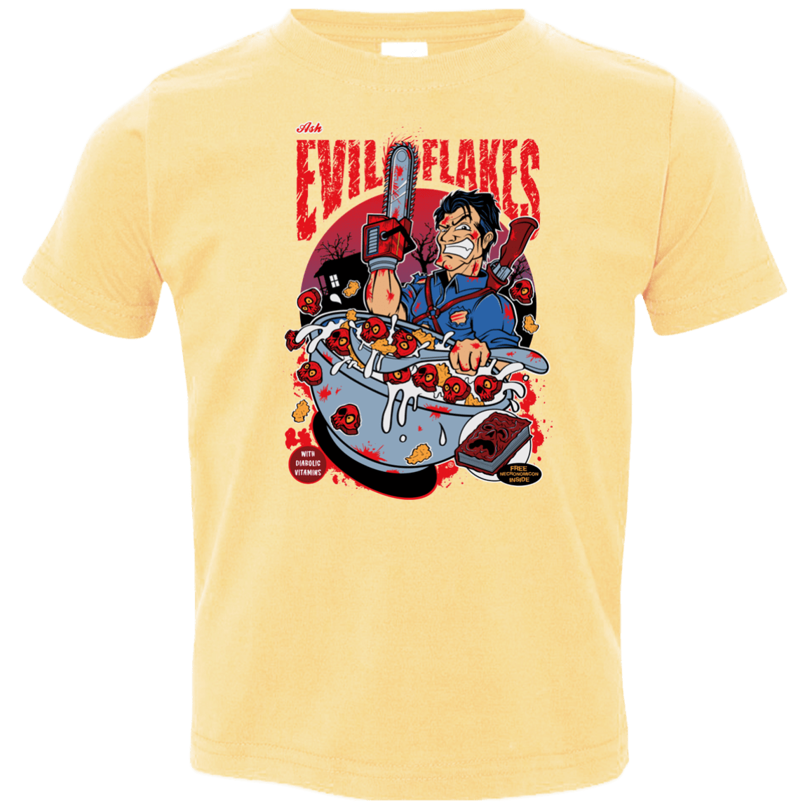 T-Shirts Butter / 2T Evil Flakes Toddler Premium T-Shirt