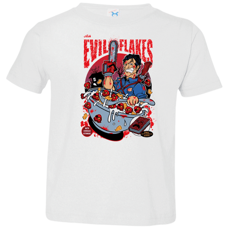 T-Shirts White / 2T Evil Flakes Toddler Premium T-Shirt