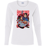 T-Shirts White / S Evil Flakes Women's Long Sleeve T-Shirt
