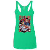 T-Shirts Envy / X-Small Evil Flakes Women's Triblend Racerback Tank