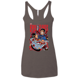 Evil Flakes Women's Triblend Racerback Tank