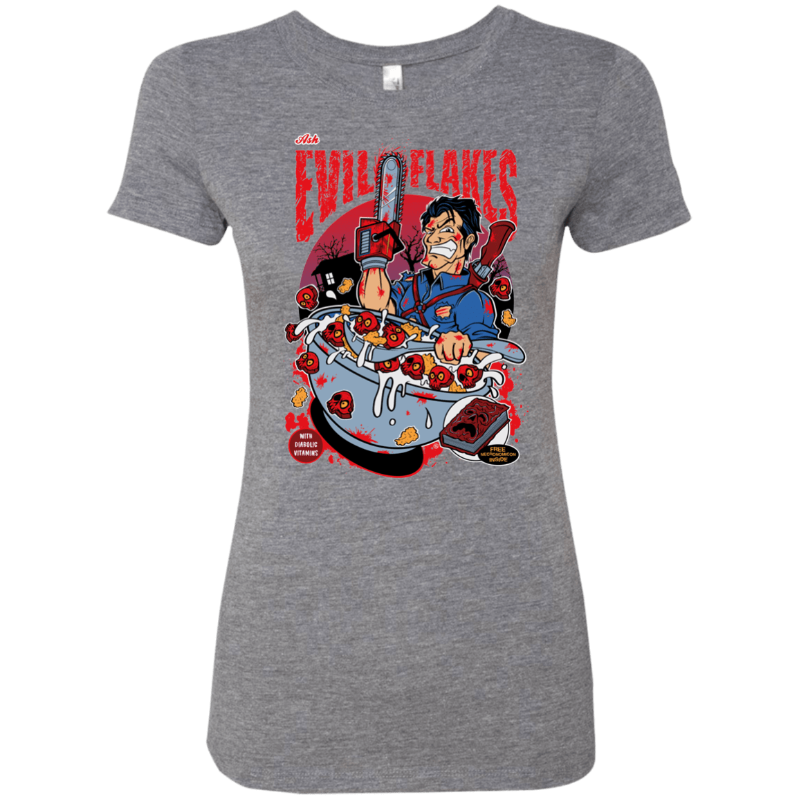 Evil Flakes Women's Triblend T-Shirt