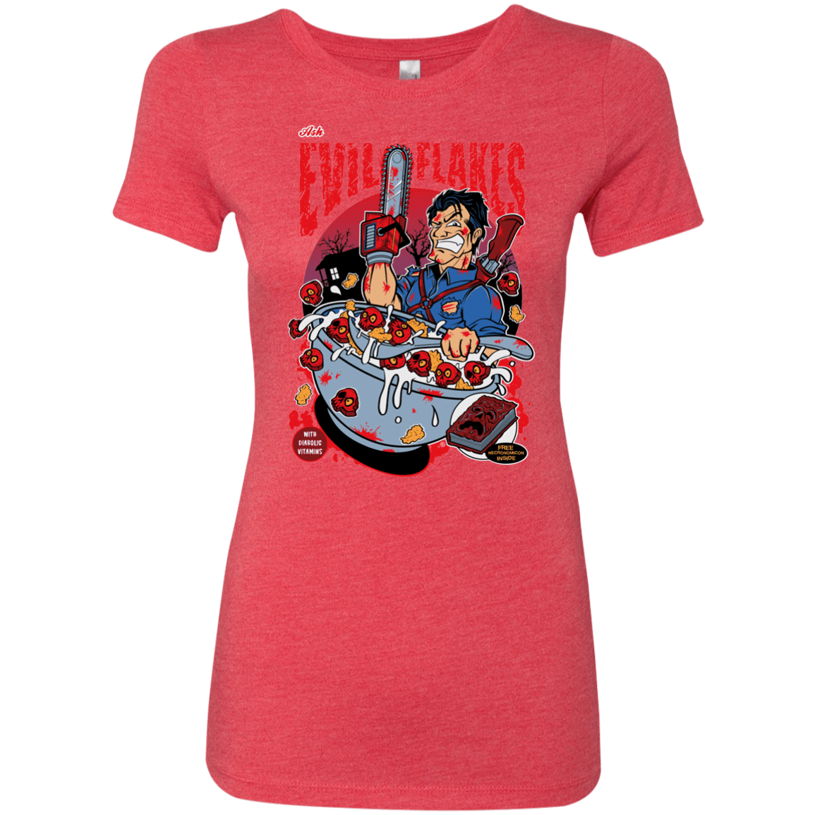 Evil Flakes Women's Triblend T-Shirt