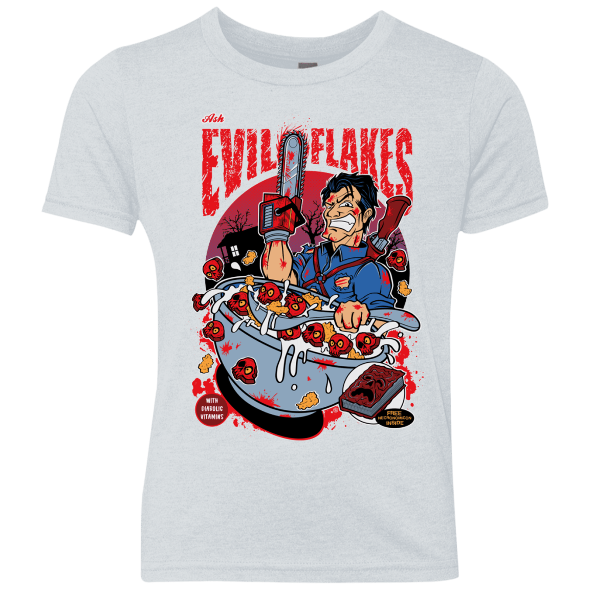 Evil Flakes Youth Triblend T-Shirt