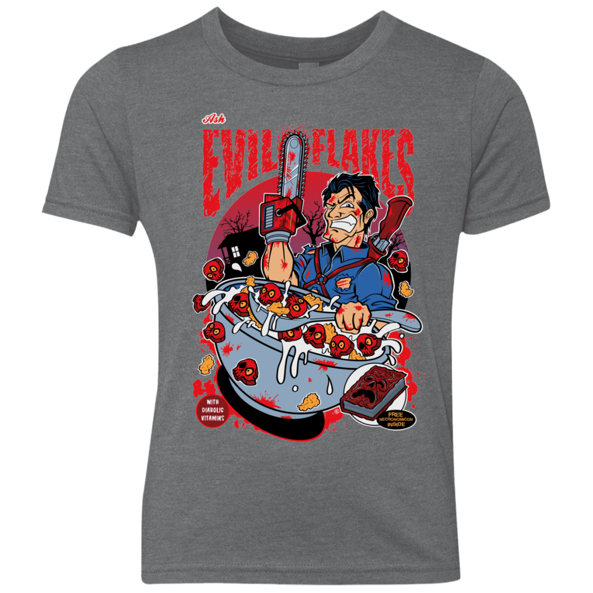Evil Flakes Youth Triblend T-Shirt