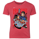 T-Shirts Vintage Red / YXS Evil Flakes Youth Triblend T-Shirt