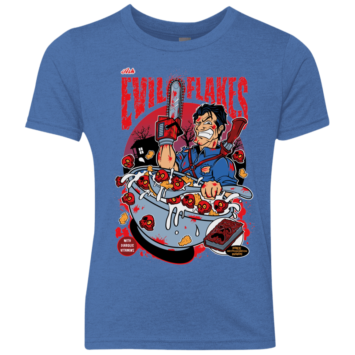 Evil Flakes Youth Triblend T-Shirt