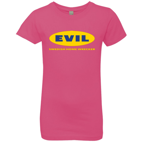 T-Shirts Hot Pink / YXS EVIL Home Wrecker Girls Premium T-Shirt