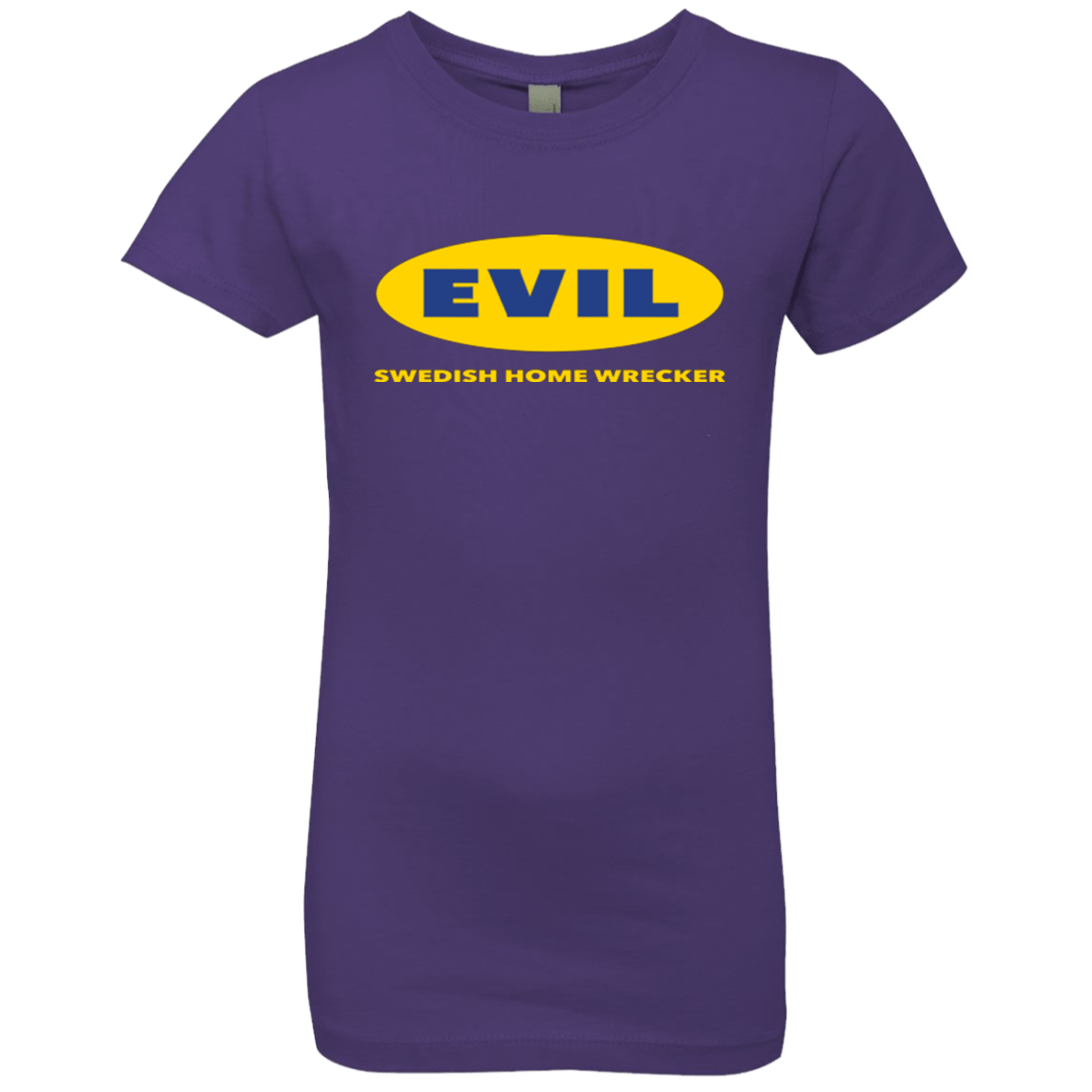 T-Shirts Purple Rush / YXS EVIL Home Wrecker Girls Premium T-Shirt
