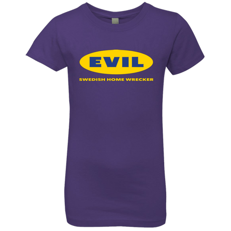 T-Shirts Purple Rush / YXS EVIL Home Wrecker Girls Premium T-Shirt