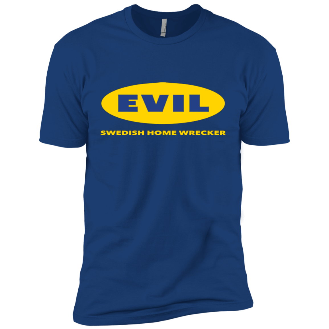 T-Shirts Royal / X-Small EVIL Home Wrecker Men's Premium T-Shirt