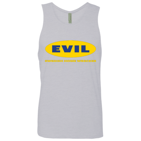 T-Shirts Heather Grey / Small EVIL Home Wrecker Men's Premium Tank Top