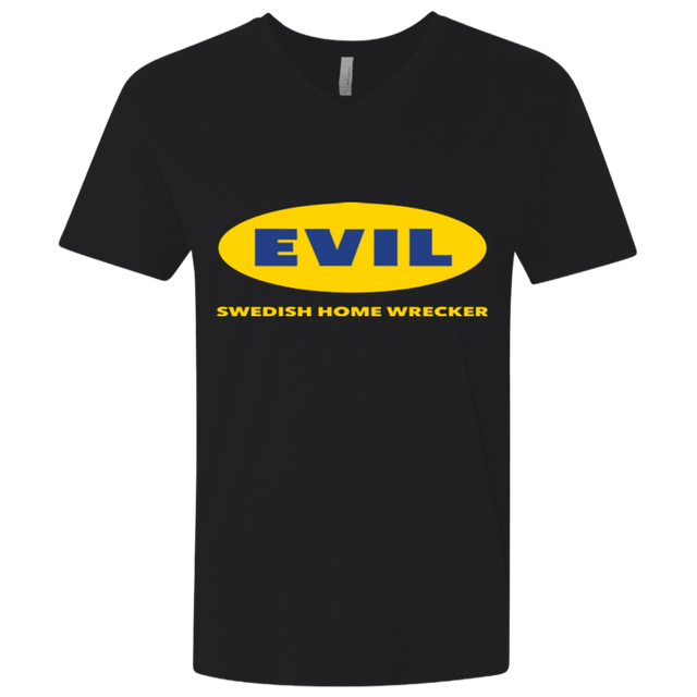 T-Shirts Black / X-Small EVIL Home Wrecker Men's Premium V-Neck