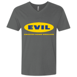 T-Shirts Heavy Metal / X-Small EVIL Home Wrecker Men's Premium V-Neck