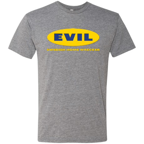 T-Shirts Premium Heather / Small EVIL Home Wrecker Men's Triblend T-Shirt