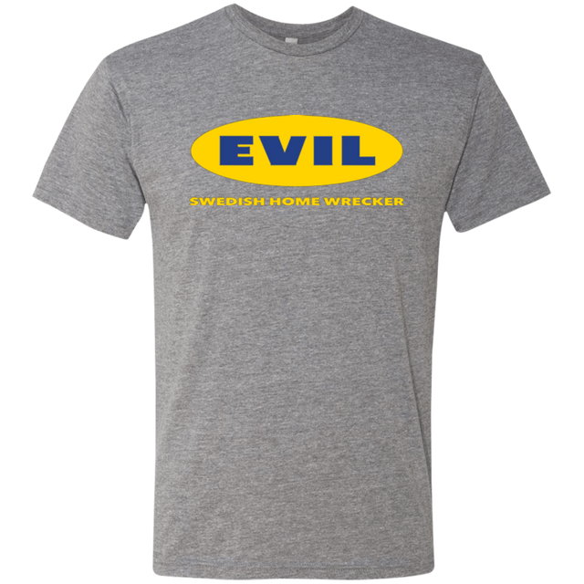 T-Shirts Premium Heather / Small EVIL Home Wrecker Men's Triblend T-Shirt