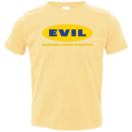 T-Shirts Butter / 2T EVIL Home Wrecker Toddler Premium T-Shirt