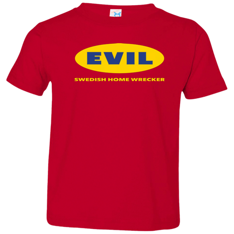 T-Shirts Red / 2T EVIL Home Wrecker Toddler Premium T-Shirt